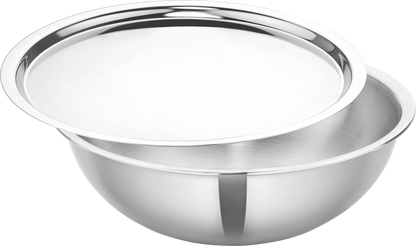 Denote Triply Stainless Steel Tasla With  Stainless Steel Lid