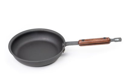 Denote Carbon Steel (Iron) Fry Pan & Wooden Handle