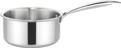 Denote Triply Stainless Steel Saucepan with Stainless Steel Lid