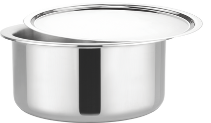 Denote Triply Stainless-Steel Top With Stainless Steel Lid